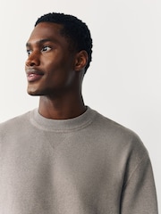 Si upande wowote - Sweta la N. Premium Cotton Rich Relaxed Fit Mid Weight Furniture - Picha 4 kati ya 7