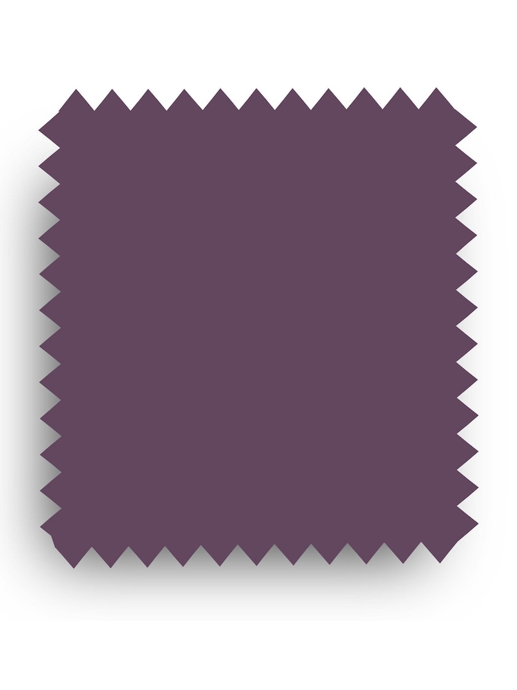 Fusion Living Aubergine Soho Plastic Dining Chair with Squared Light Wood Light Wood Leg Legs - Image 6 of 6