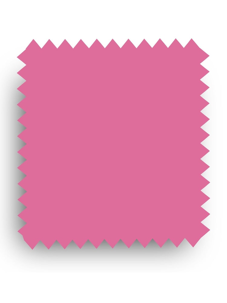 Fusion Living Bright Pink Soho Plastic Dining Chair with Squared Light Wood Light Wood Leg Legs - Image 6 of 6