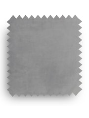 Fusion Living Light Grey Luxurious Velvet Dining Chair - Image 6 of 6