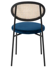 Fusion Living Navy Paris Dining Chair - Image 5 of 6