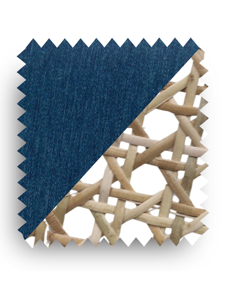 Fusion Living Navy Paris Dining Chair - Image 6 of 6