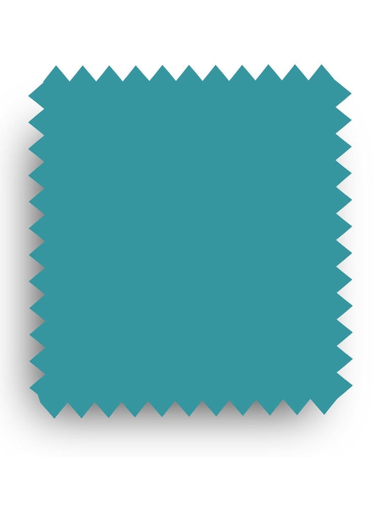 Fusion Living Teal Soho Clear Plastic Dining Chair with Squared Light Light Wood Leg Wood Legs - Image 6 of 6