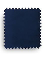 Fusion Living Navy Luxurious Velvet Dining Chair - Image 6 of 6