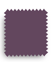Fusion Living Aubergine Soho Plastic Dining Chair with Squared Light Wood Dark Wood Leg Legs - Image 6 of 6