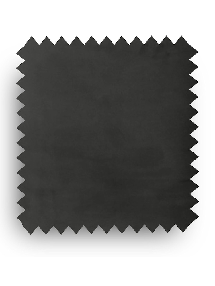 Fusion Living Dark Grey Luxurious Velvet Dining Chair - Image 6 of 6