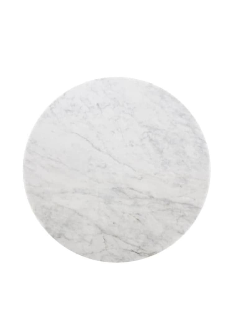 Fusion Living Grey Marble Tulip Medium Circular Dining Table - Image 5 of 5