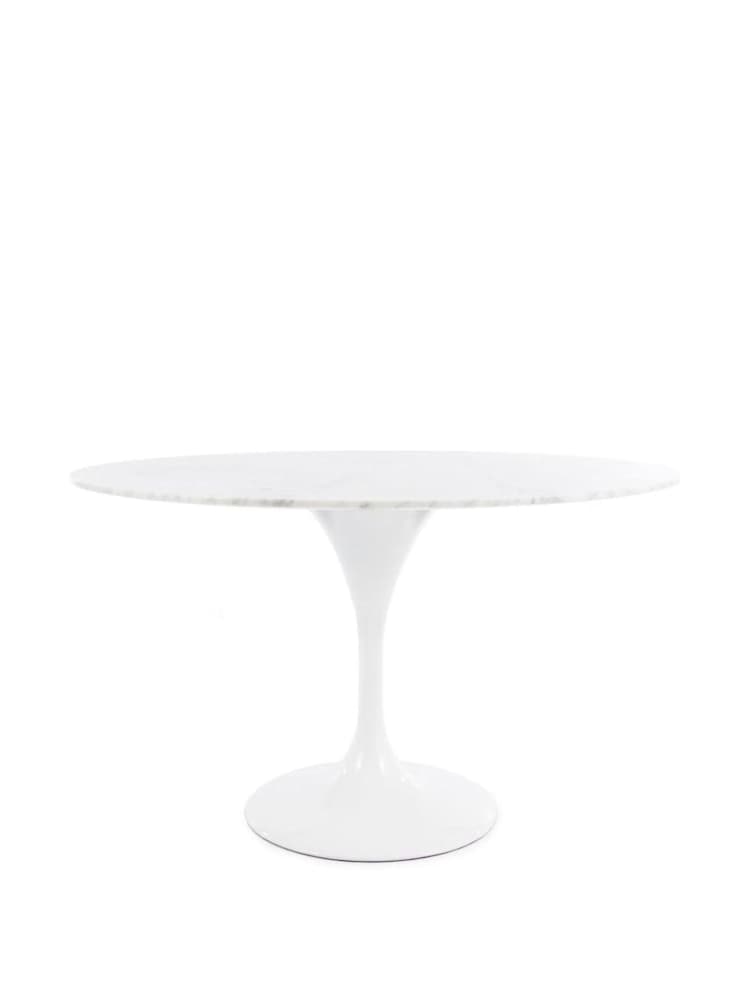 Fusion Living Grey Tulip Large Circular Dining Table - Image 2 of 5