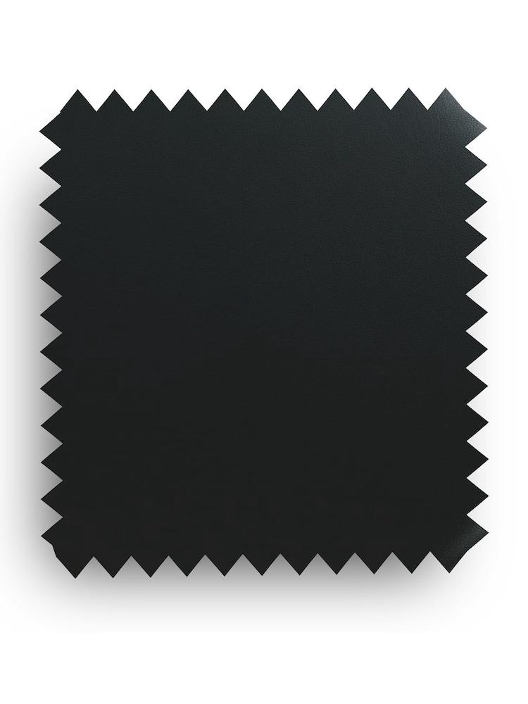 Fusion Living Black Faux Tulip Single Armchair with PU Cushion - Image 6 of 6