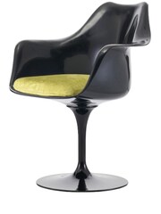 Fusion Living Green Tulip Set of 2 Armchair with Luxurious Cushion - Image 4 of 6
