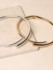 Jon Richard Silver Tone Torque Necklace - Image 3 of 3