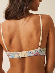 Stripe & Stare Blue The Lace Plunge Bra - Image 3 of 5