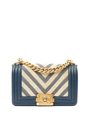 Chanel Blue Multi Boy Small Cross-Body Bag - Image 1 of 7