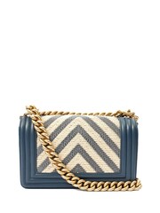 Chanel Blue Multi Boy Small Cross-Body Bag - Image 2 of 7