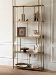 Libra Interiors Gold Montrose Cast Aluminium Photo Frame 8x10 - Image 2 of 6