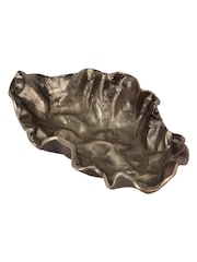 Libra Interiors Bronze Small Lowe Cast Aluminium Bowl 36cm - Image 4 of 6