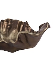 Libra Interiors Bronze Small Lowe Cast Aluminium Bowl 36cm - Image 6 of 6