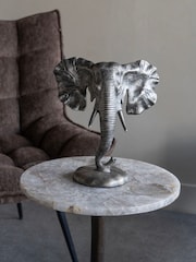 Libra Interiors Grey Kariba Cast Aluminium Elephant Sculpture - Image 1 of 6