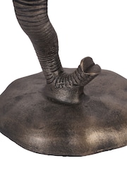 Libra Interiors Grey Kariba Cast Aluminium Elephant Sculpture - Image 5 of 6