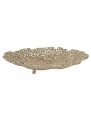 Libra Interiors Gold Miel Cast Aluminium Platter - Image 2 of 4