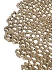 Libra Interiors Gold Miel Cast Aluminium Platter - Image 4 of 4