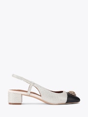 Kurt Geiger London Sloane Mid Slingback Black Shoes - Image 1 of 4