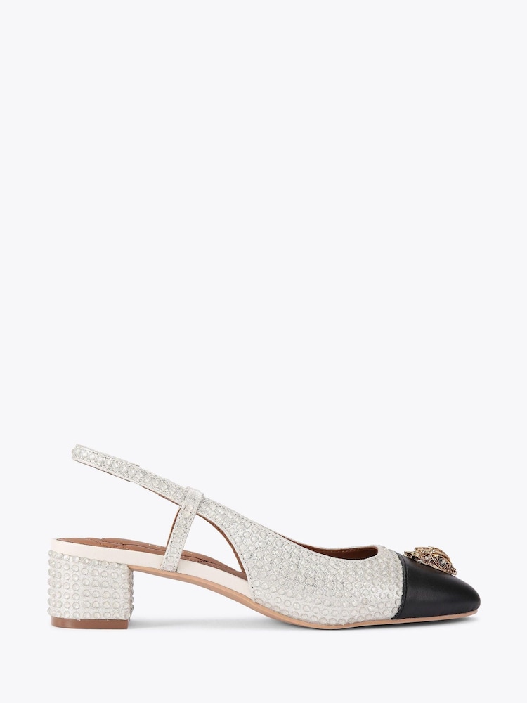 Kurt Geiger London Sloane Mid Slingback Dr Shoes - Image 1 of 4 Kurt Geiger London Sloane Mid Slingback Dr Shoes - Image 1 of 4