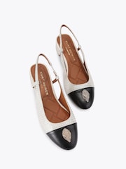 Kurt Geiger London Sloane Mid Slingback Black Shoes - Image 2 of 4