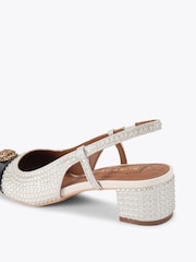 Kurt Geiger London Sloane Mid Slingback Black Shoes - Image 3 of 4