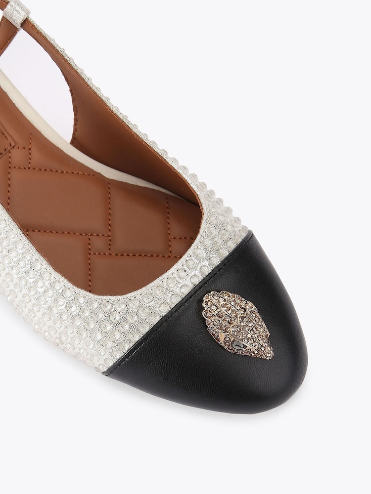 Kurt Geiger London Sloane Mid Slingback Black Shoes - Image 4 of 4