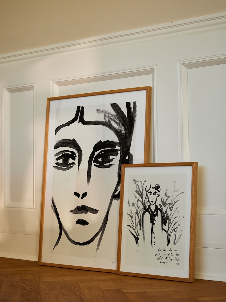 Paper Collective Black White Grassland - Image 1 of 2