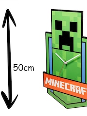 Tikkers Green Minecraft Creeper Wall Clock - Image 2 of 4