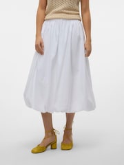 VERO MODA Bubble Hem Puffball Midi Skirt - Image 3 of 5