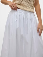 VERO MODA Bubble Hem Puffball Midi Skirt - Image 4 of 5