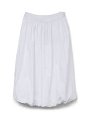 VERO MODA Bubble Hem Puffball Midi Skirt - Image 5 of 5