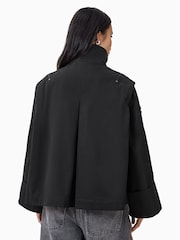 AllSaints Black Leighton Jacket - Image 7 of 8