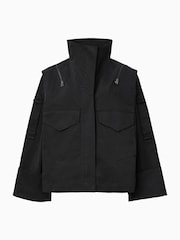 AllSaints Black Leighton Jacket - Image 8 of 8