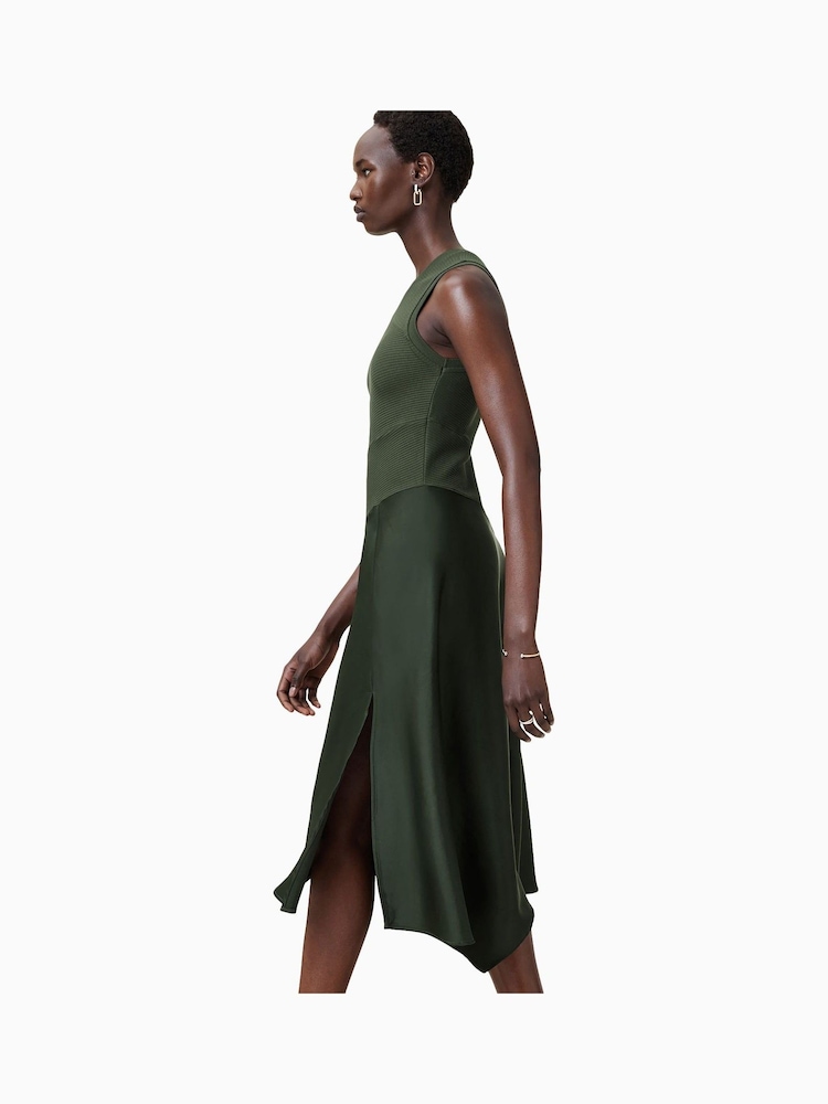 Buy AllSaints Green Pia Satin Dress from Next Norway