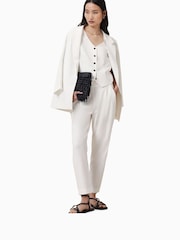 AllSaints White Aleida Tri Blazer - Image 4 of 7