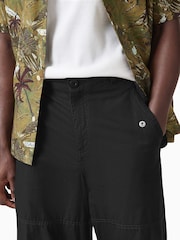 AllSaints Black Depot Trousers - Image 7 of 10
