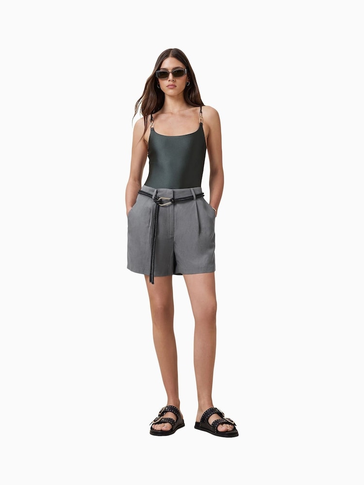 AllSaints Green Talaria Swimsuit - Image 2 of 9 AllSaints Green Talaria Swimsuit - Image 2 of 9