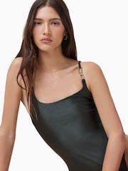 AllSaints Green Talaria Swimsuit - Image 5 of 9