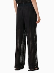 AllSaints Black Giana Trousers - Image 5 of 7