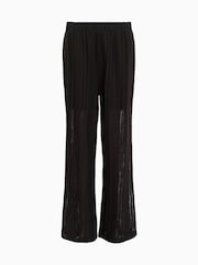 AllSaints Black Giana Trousers - Image 7 of 7