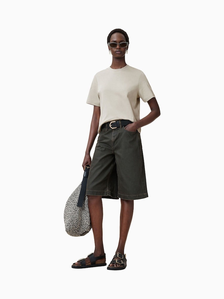 AllSaints Natural 100% Organic Cotton Lisa T-Shirt - Image 1 of 7