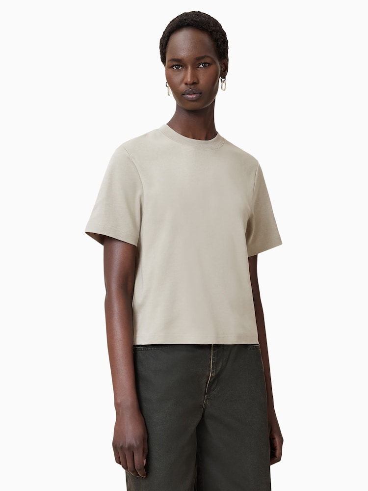 AllSaints Natural 100% Organic Cotton Lisa T-Shirt - Image 2 of 7