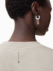 AllSaints Natural 100% Organic Cotton Lisa T-Shirt - Image 5 of 7