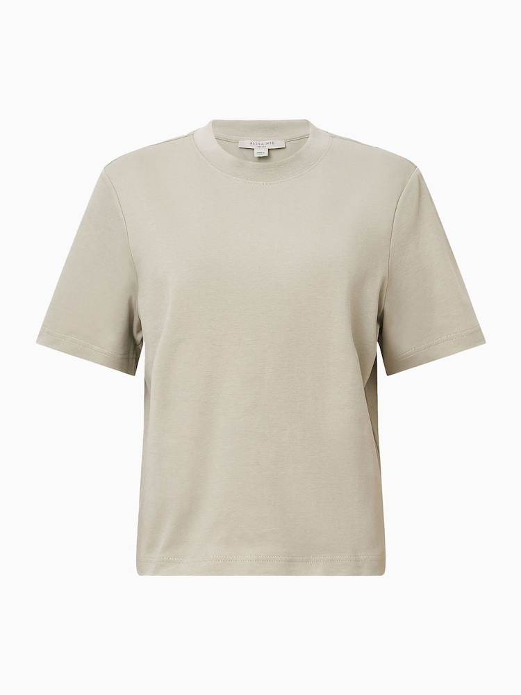 AllSaints Natural 100% Organic Cotton Lisa T-Shirt - Image 7 of 7