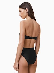 AllSaints Black Court Bikini Bottoms - Image 2 of 4