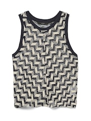 VERO MODA Sleeveless Crochet Top With Pattern Detail - Imagen 5 de 5